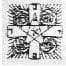 The Kabbalistic Rose Cross, called the Martinist pantacle: an equal-armed cross with a Hebrew letter at each extremity, an interlaced pentagram at the centre, a rose in each quarter, the whole radiating. It stands on the first page of the number. A small, heavily degraded cutting.