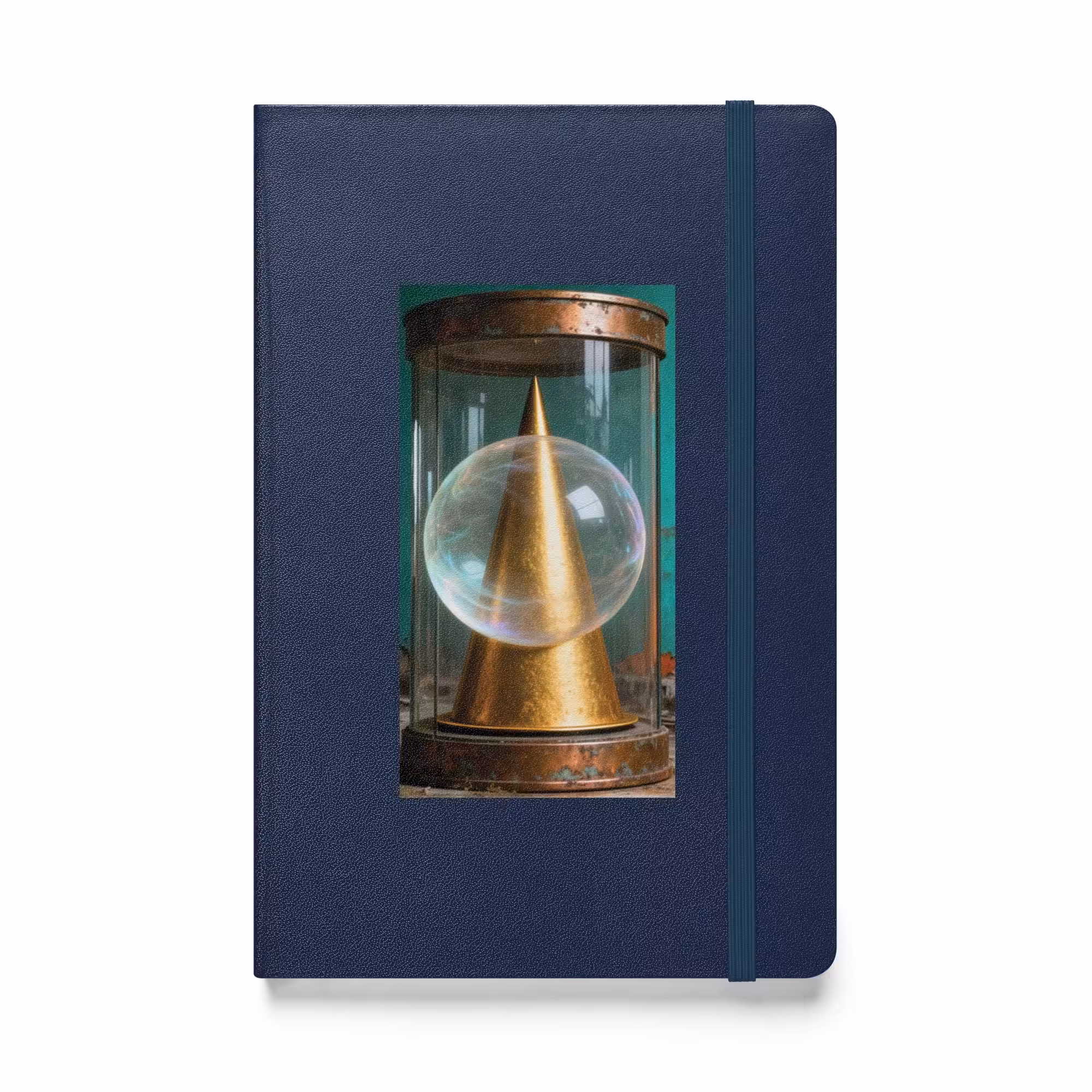 hardcover bound notebook navy front 695981a567b06