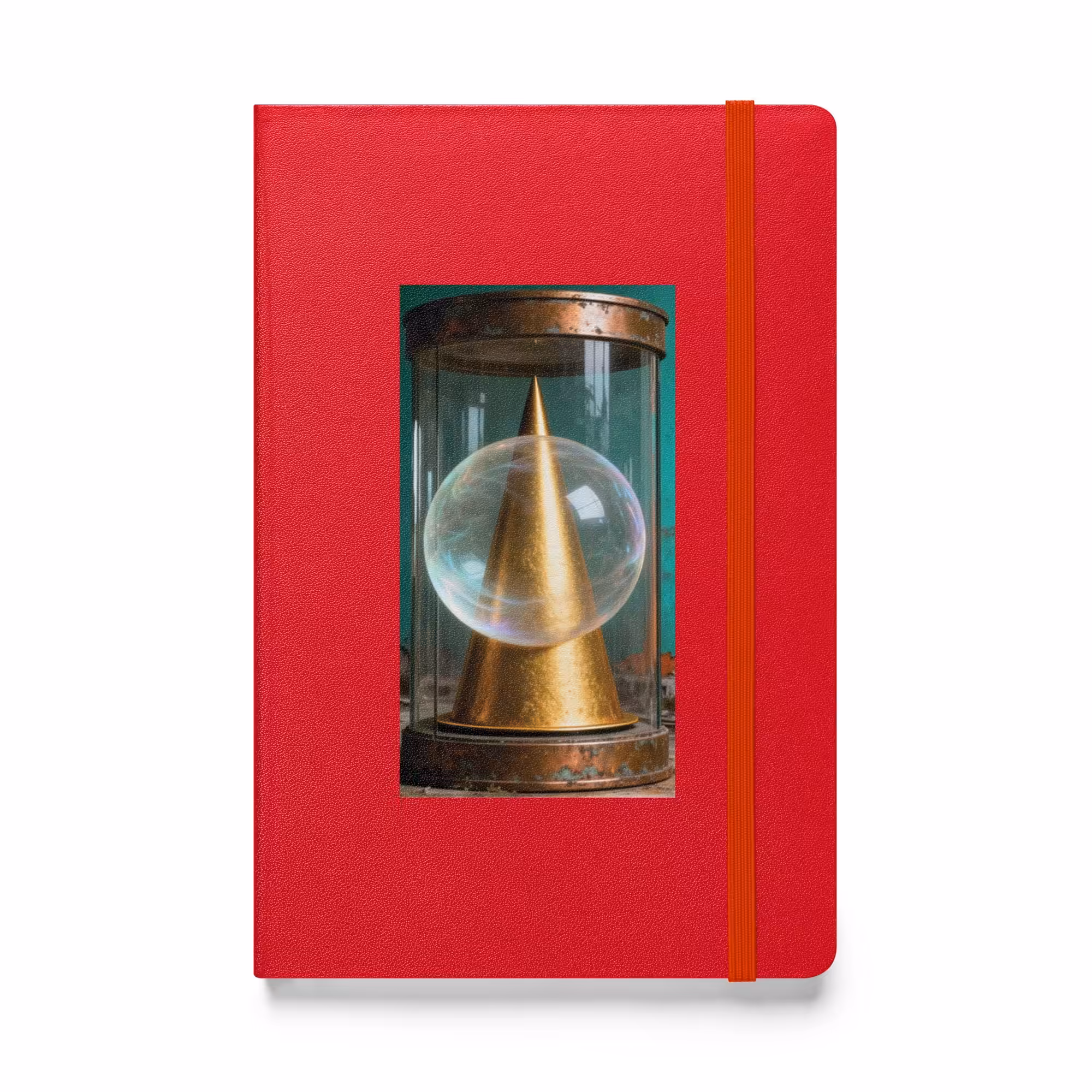 hardcover bound notebook red front 695981a567c10