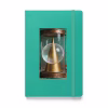 hardcover bound notebook turquoise front 695981a567ce2